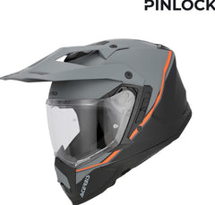 ASSAULT GRAPHIC HELMET, BLACK/FLUORESCENT ORANGE