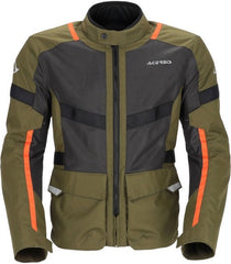 JACKET RAMSEY VENTED LONG, GREEN/ORANGE