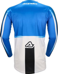 JERSEY MX LINEAR KID, WHITE/BLUE