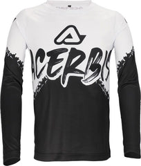 JERSEY MX LINEAR KID, BLACK/WHITE