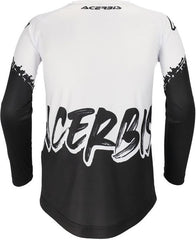 JERSEY MX LINEAR KID, BLACK/WHITE