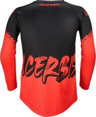 JERSEY MX LINEAR KID, BLACK/RED