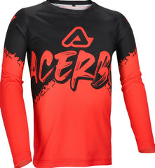JERSEY MX LINEAR KID, BLACK/RED