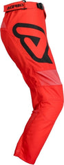 PANTS MX LINEAR KID, BLACK/RED, Size T.18