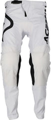 PANTS MX VENTED, WHITE/BLACK