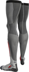 X-LEG VENTED PRO, GREY/RED