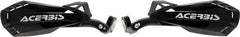 HANDGUARDS FIRSTMOTO, BLACK/WHITE