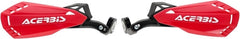 HANDGUARDS FIRSTMOTO, RED/WHITE