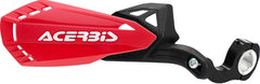 HANDGUARDS FIRSTMOTO, RED/WHITE