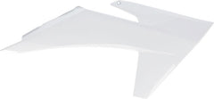 RADIATOR SCOOPS, WHITE