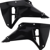 RADIATOR SCOOPS, BLACK
