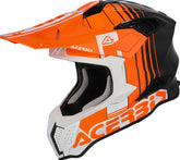 AIRSTRIKE-C HELMET, ORANGE/WHITE