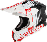 AIRSTRIKE-C HELMET, WHITE/RED