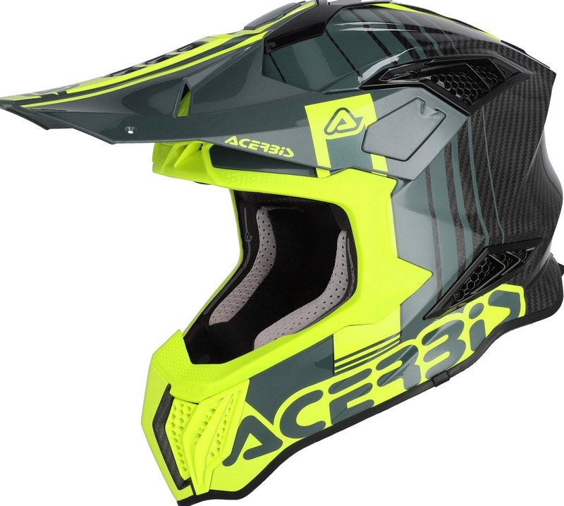 AIRSTRIKE-C HELMET, BLACK/FLUO YELLOW