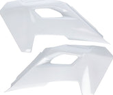 RADIATOR SCOOPS, WHITE 2