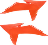 RADIATOR SCOOPS, ORANGE 2