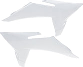 RADIATOR SCOOPS, WHITE