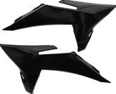 RADIATOR SCOOPS, BLACK