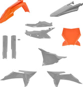 FULL PLASTIC KIT, ORANGE/GREY