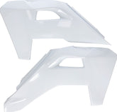 RADIATOR SCOOPS, WHITE 2