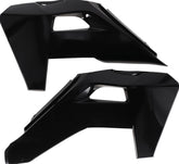 RADIATOR SCOOPS, BLACK