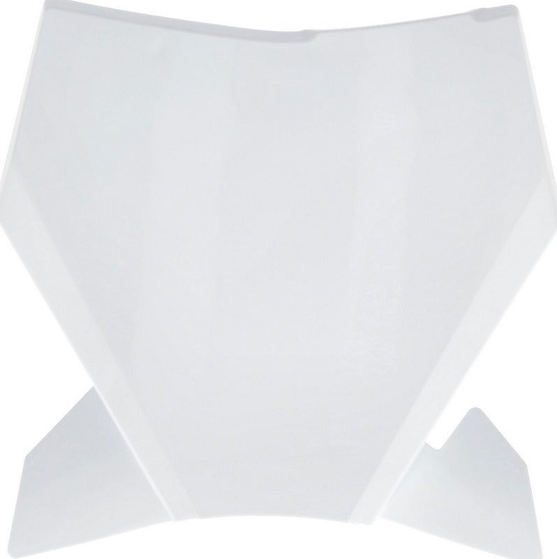 FRONT NUMBER PLATE, WHITE