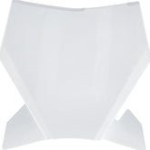 FRONT NUMBER PLATE, WHITE