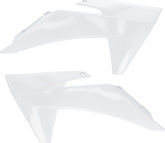 RADIATOR SCOOPS, WHITE