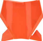 FRONT NUMBER PLATE, ORANGE 2