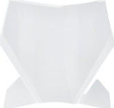 FRONT NUMBER PLATE, WHITE
