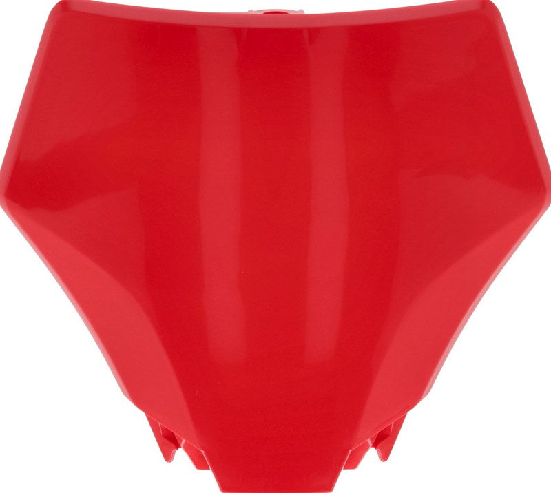 FRONT NUMBER PLATE, RED