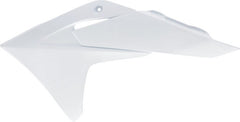 RADIATOR SCOOPS, WHITE
