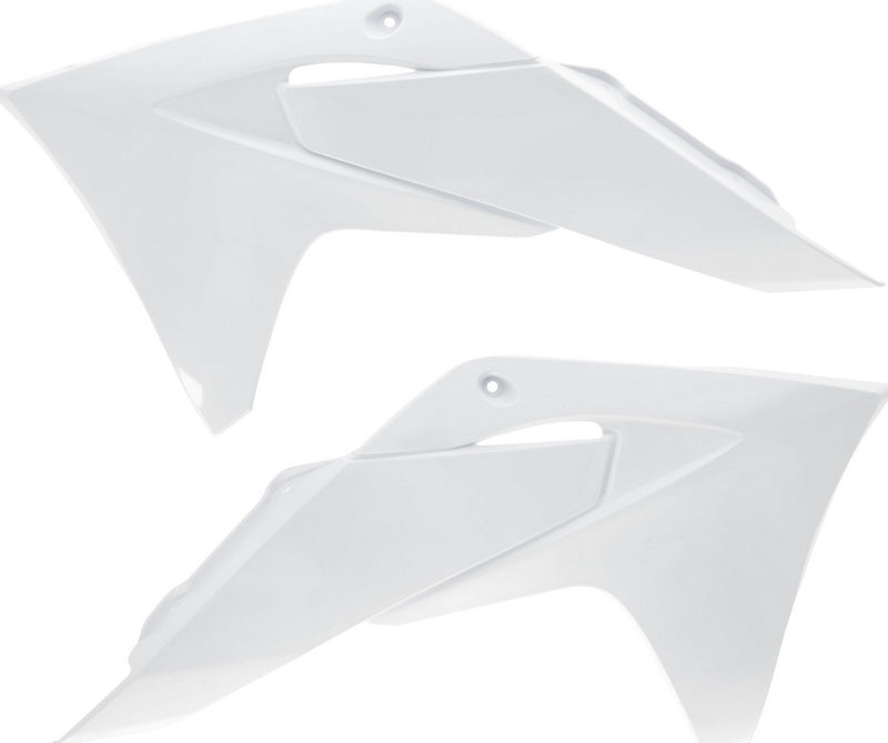 RADIATOR SCOOPS, WHITE