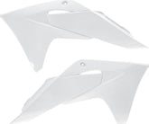 RADIATOR SCOOPS, WHITE