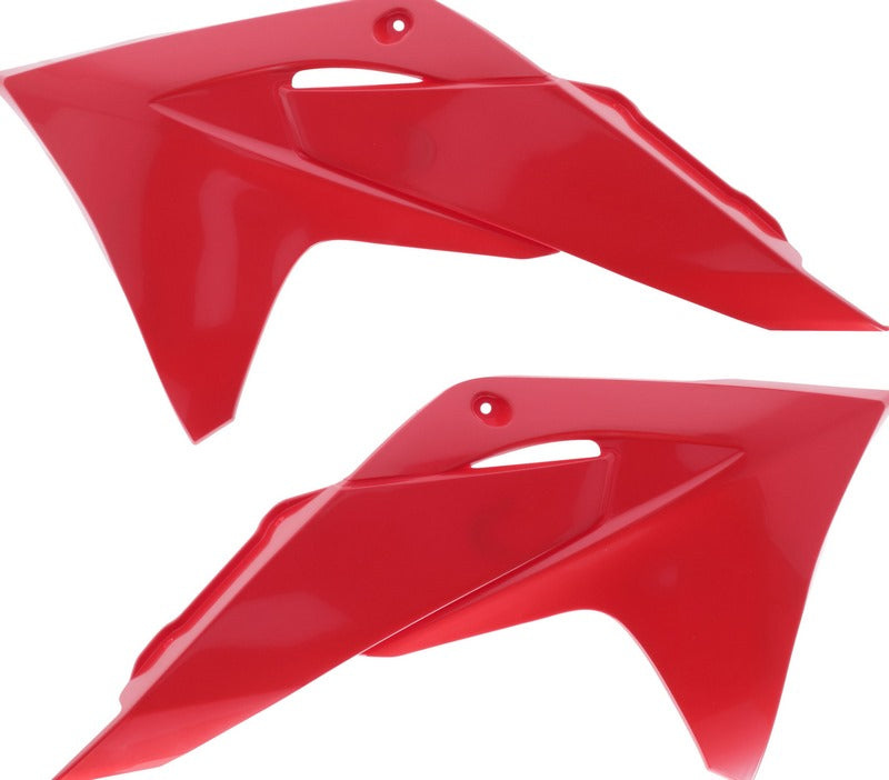 RADIATOR SCOOPS, RED
