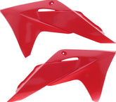 RADIATOR SCOOPS, RED