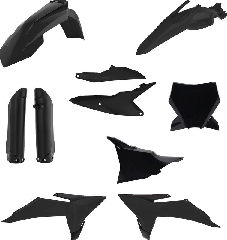 FULL PLASTIC KIT, BLACK