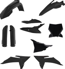 FULL PLASTIC KIT, BLACK