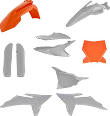 FULL PLASTIC KIT, ORANGE/GREY