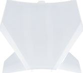 FRONT NUMBER PLATE, WHITE