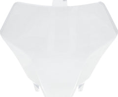 FRONT NUMBER PLATE, WHITE