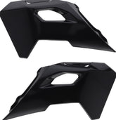 RADIATOR SCOOPS, BLACK