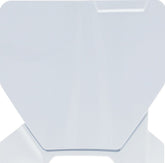 FRONT NUMBER PLATE, WHITE 2