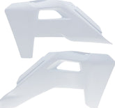 RADIATOR SCOOPS, WHITE 2