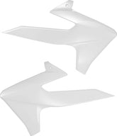 RADIATOR SCOOPS, WHITE