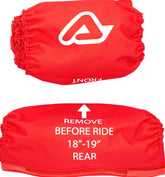 X-TIRE COVER 2.0, RED/WHITE