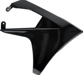 RADIATOR SCOOPS, BLACK