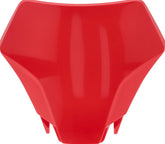 FRONT NUMBER PLATE, RED