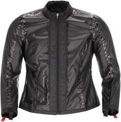 MEMBRANE RAMSEY VENTED LONG LADY, BLACK