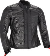 MEMBRANE RAMSEY VENTED LONG LADY, BLACK